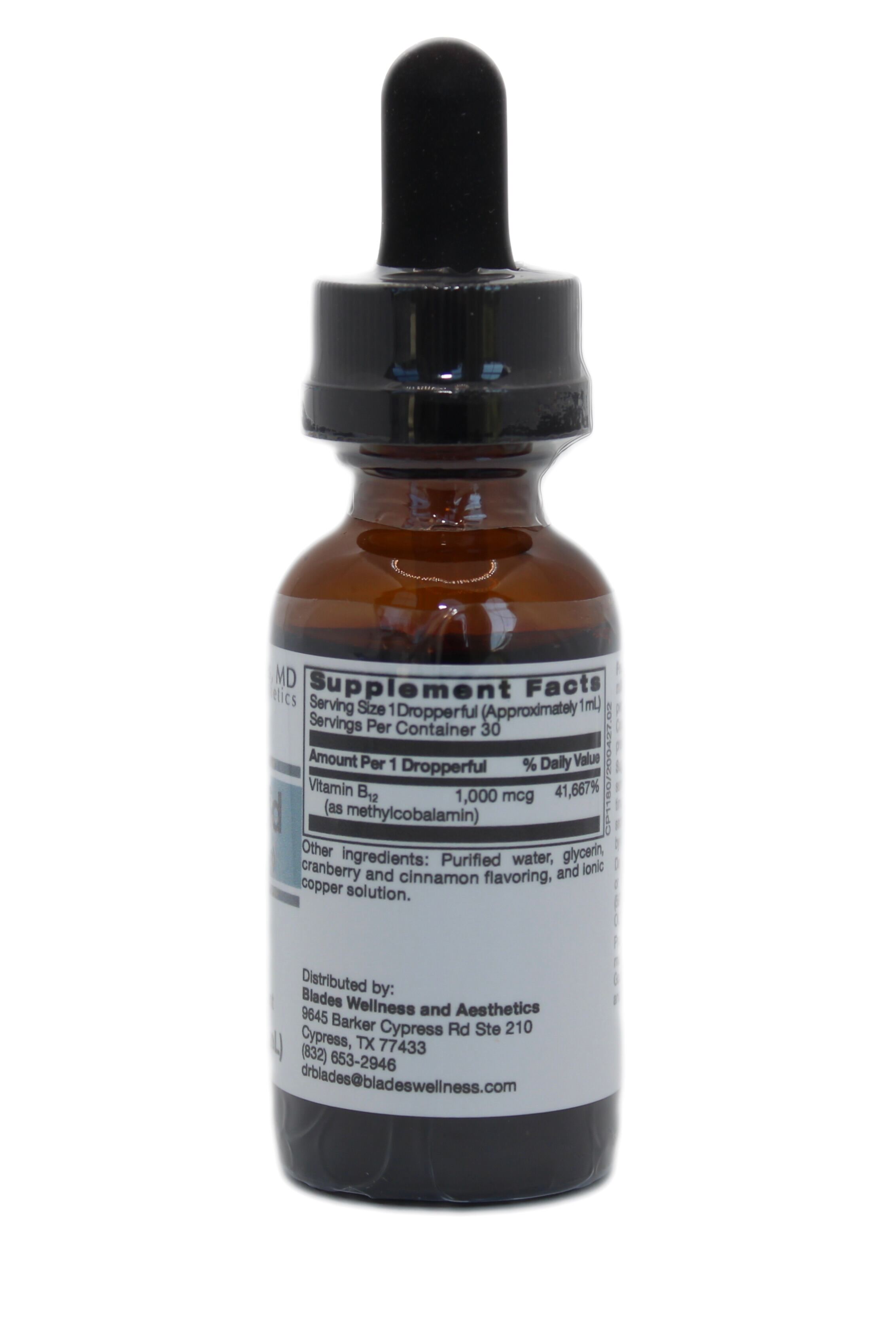 Vitamin B Liquid | Blades Wellness Cypress, TX